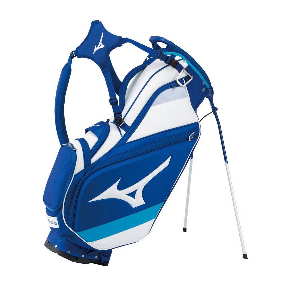 Damske Batoh Mizuno Tour 14-Way Stand Modre/Biele Vypredaj IHRU39276